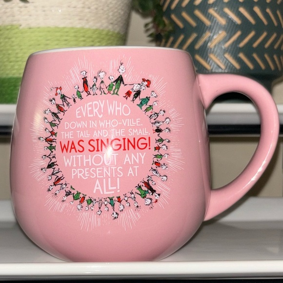 The Grinch Who Stole Christmas Pink Mug - Picture 5 of 6